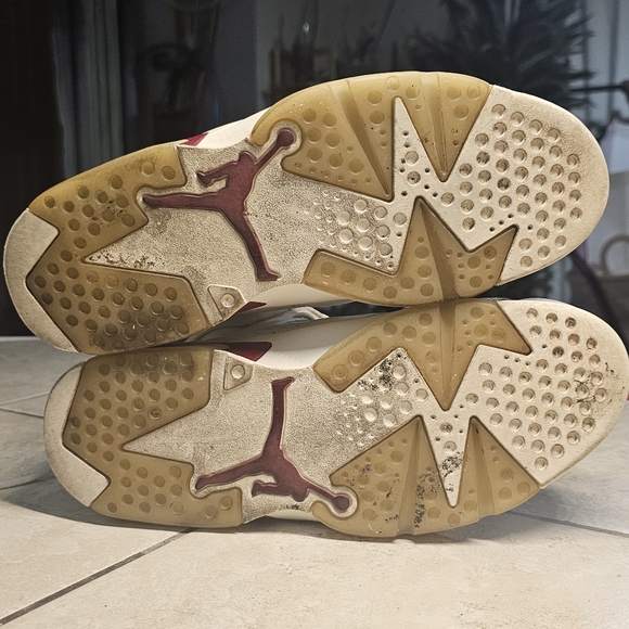 Air Jordan 6 Retro Maroon Nike 8 - Picture 10 of 10